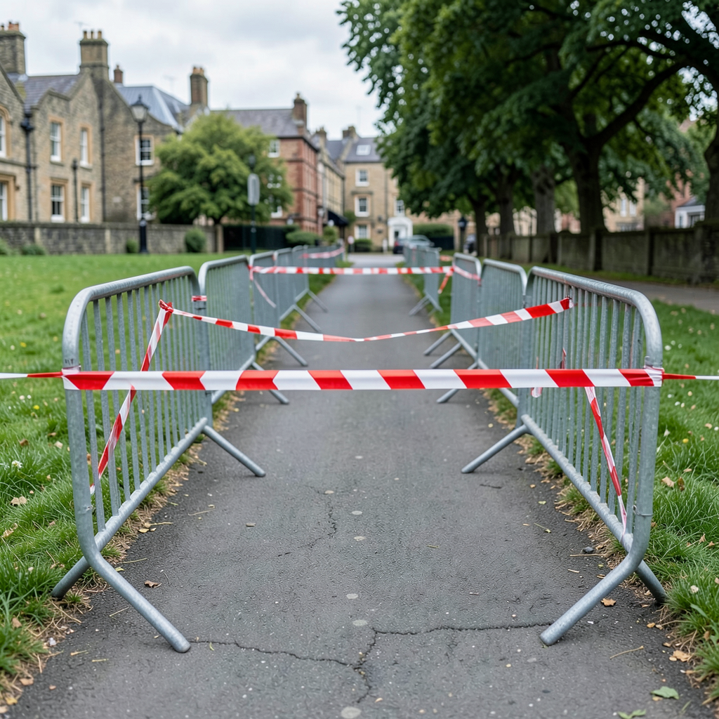 Oxford footpath between Ferry Hinksey Road and Swan Street closed until March 2028